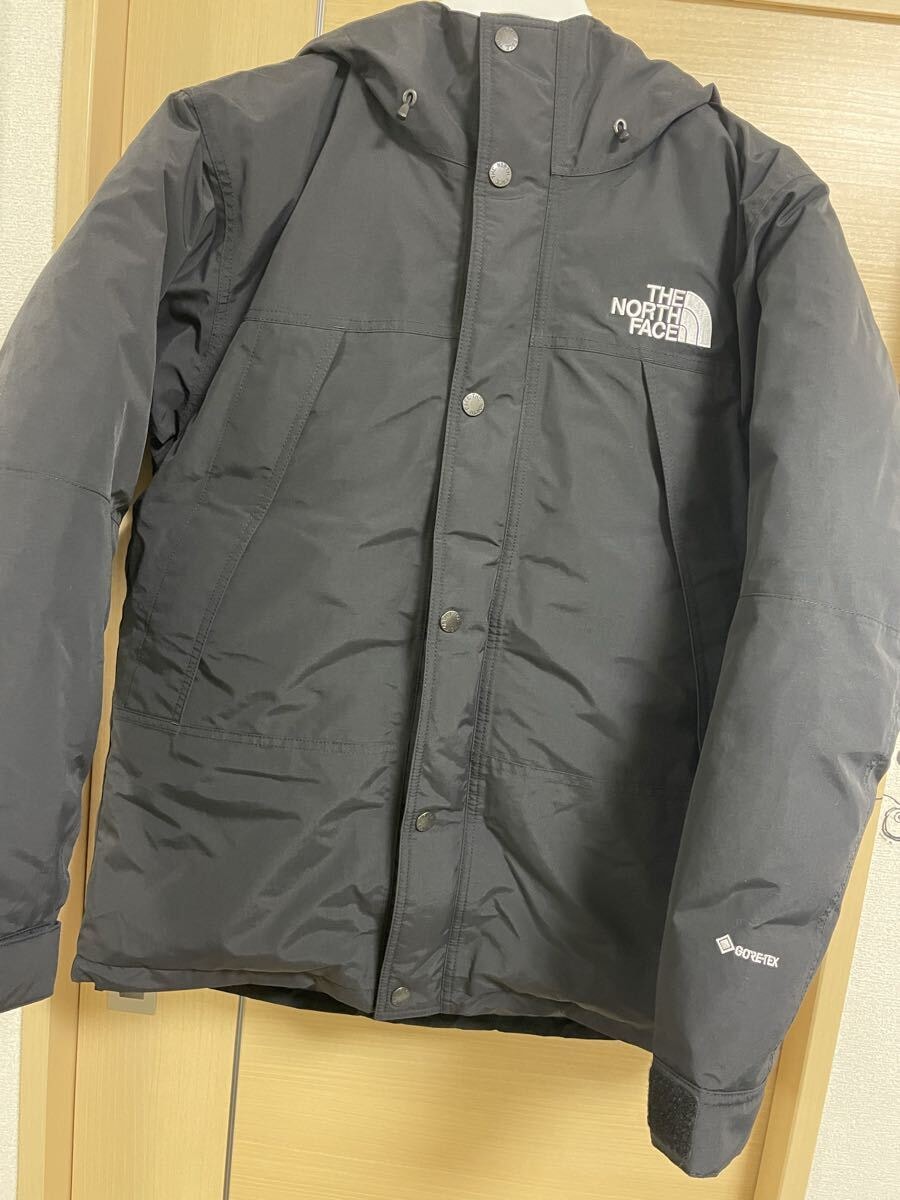 最終値下げ超美品☆ノースフェイスマウンテンダウンジャケット【ND92454】ブラックサイズL