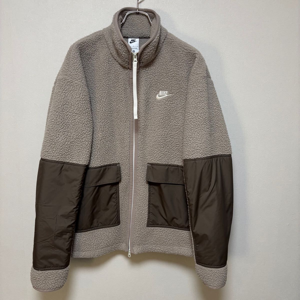 目立った傷や汚れなし】ナイキ NIKE フリース ジャケット ジップアップ  