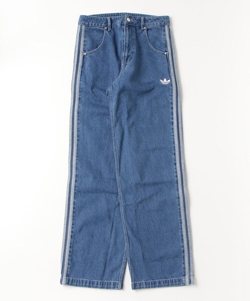 adidas デニム ファイヤーバード トラックパンツ ウエスト34 アディダス.