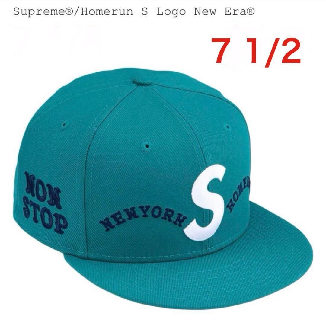 即決【即完売】Supreme 25ssHomerun SLogo NewEra 7 1/2（59.6cm）シュプリームホームランエスロゴニューエラ帽子59FIFTYメンズレディース