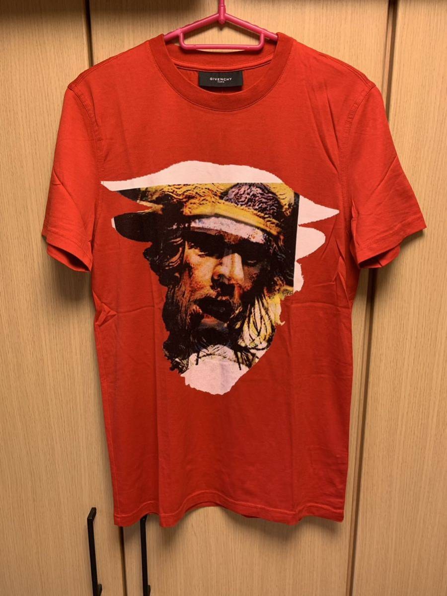 正規 13AW GIVENCHY ジバンシー ジバンシィ Riccardo Tisci ミノタウロス キューバンフィット Tシャツ 赤 XS