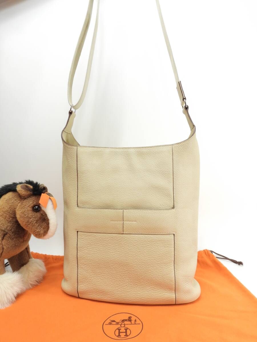 エルメス グッドニュースGM トリヨンクレマンス パーシュマン 斜掛ショルダーバッグ@□L 6