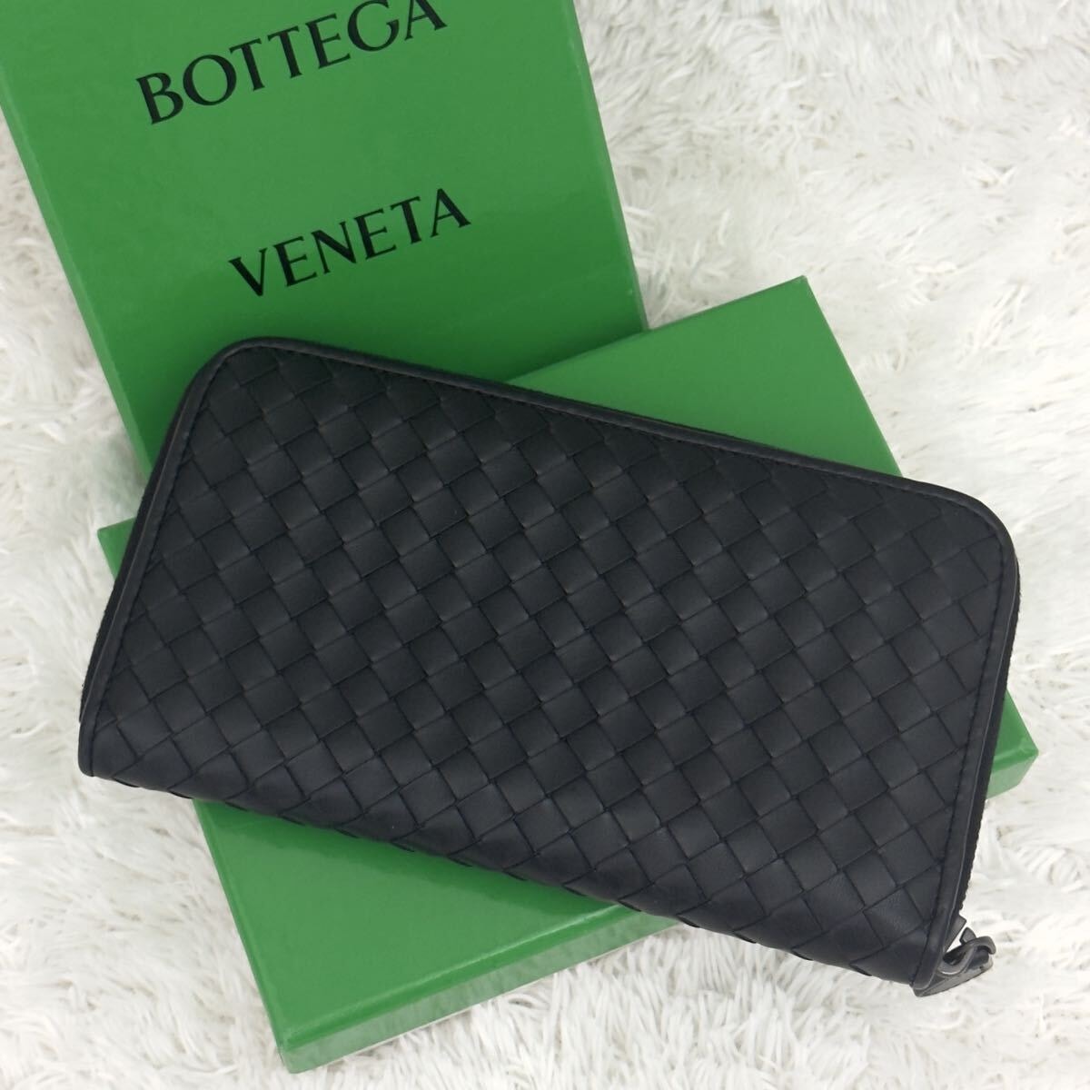 目立った傷や汚れなし】☆美品☆ICチップ内蔵 BOTTEGA VENETA