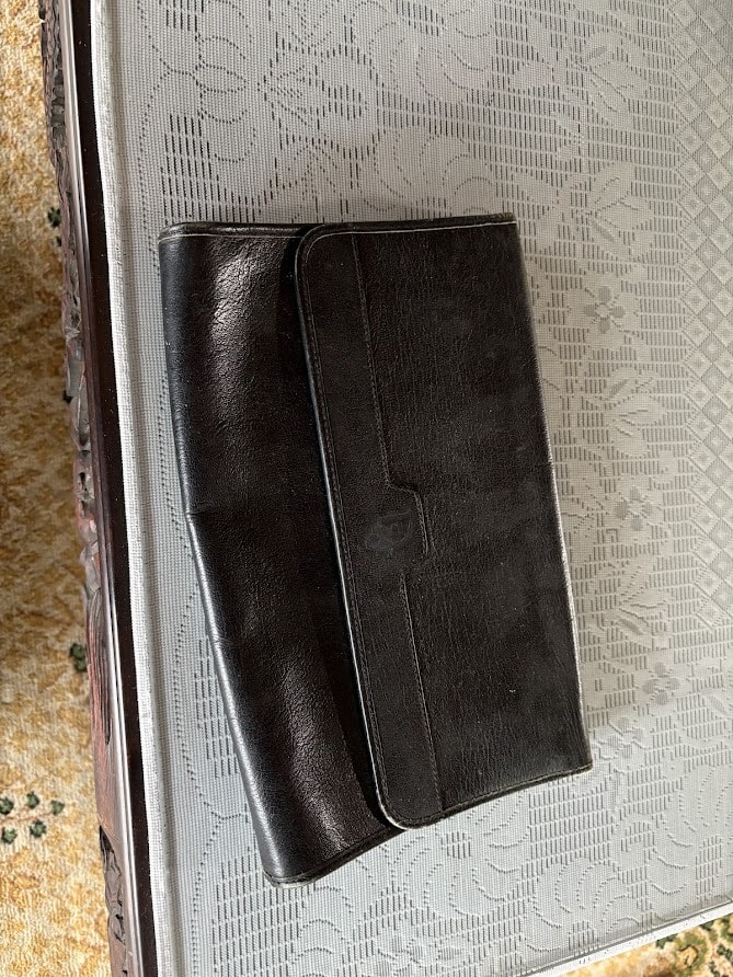 クリスチャン・ディオール 革製バック MADE IN ITALY