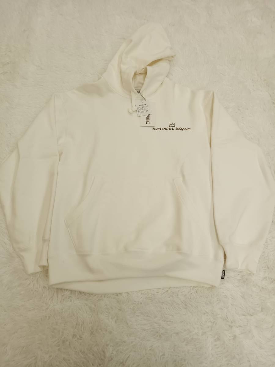 定価30,800円 未使用 WACKOMARIA BASQUAT ワコマリア バスキア スウェット　パーカー　M　ホワイト
