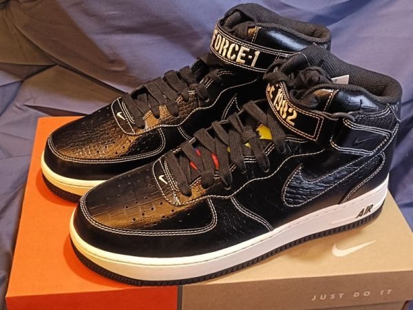 Nike Air Force 1 Mid LX "Our Force 1" 1982 ブラック 28.0cm４０ｔｈアニバーサリー