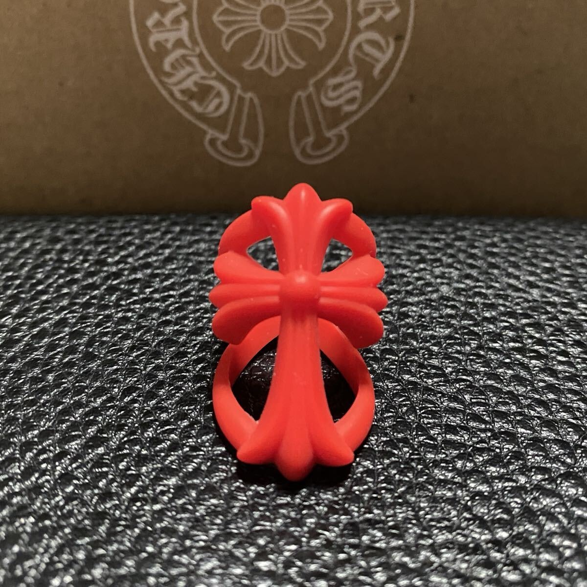 新品未使用 CHROME HEARTS クロムハーツ INFINITY CH CRS PLSTC インフィニティCHクロス ラバーリング 約12号 指輪 シリコン リング 正規品