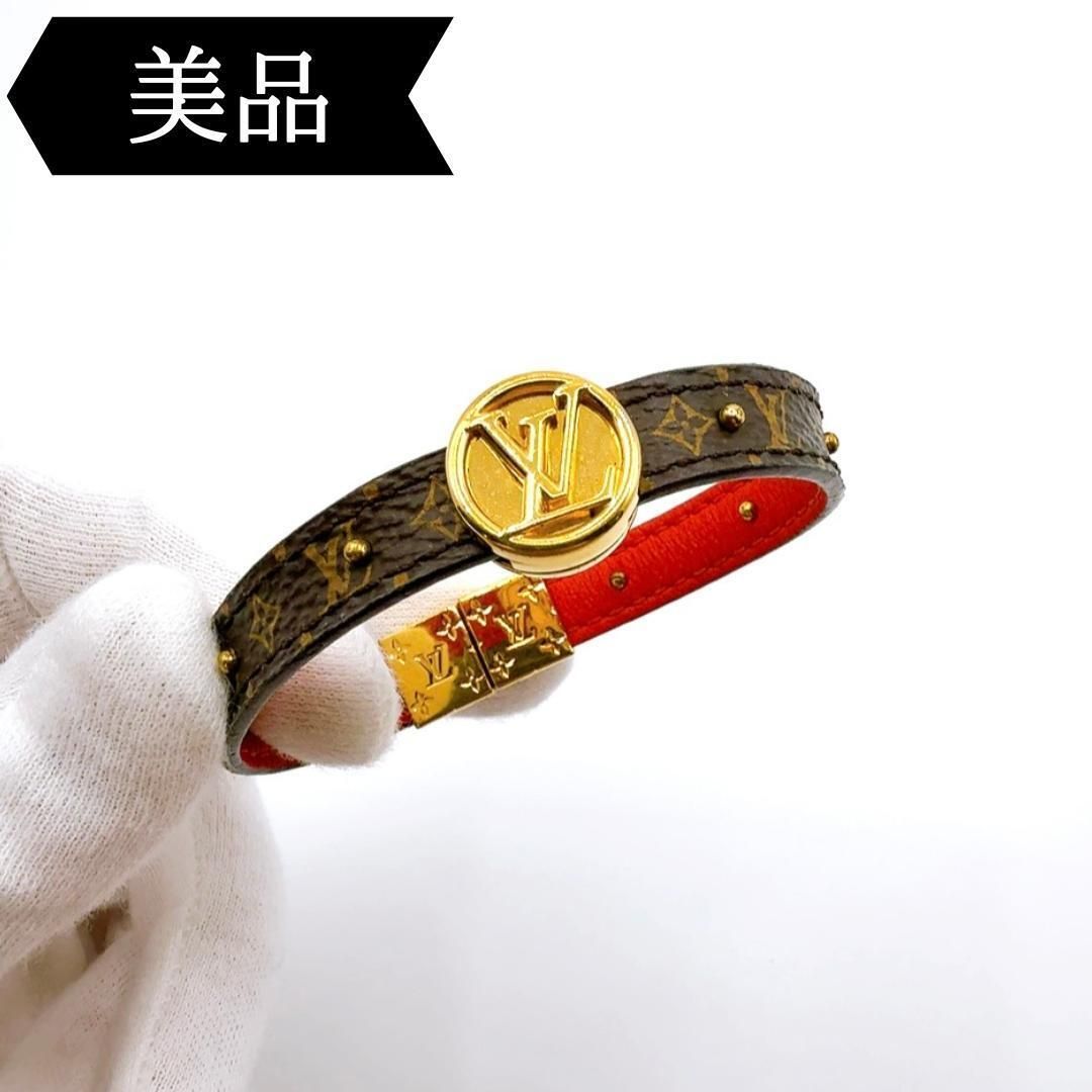 ◇ルイヴィトン◇モノグラムLVサークル/リバーシブル/ブレスレット/M6268F
