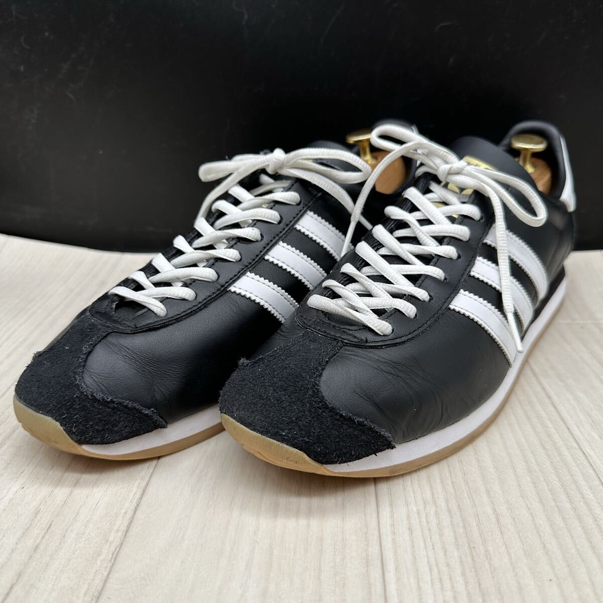 【未使用級】adidas アディダス スニーカー カントリー OG ブラック