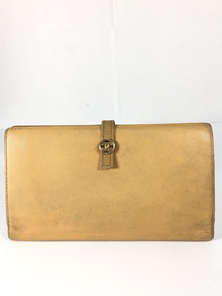 J63 シャネル　CHANEL 長財布