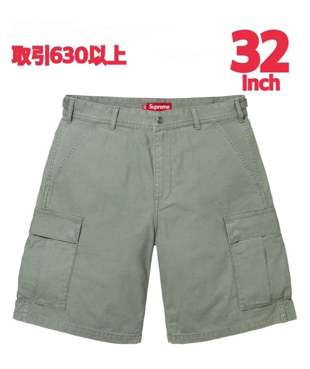 Supreme 2025SS Cargo Short Olive 32 Mサイズ シュプリーム カーゴショーツ オリーブ MEDIUM