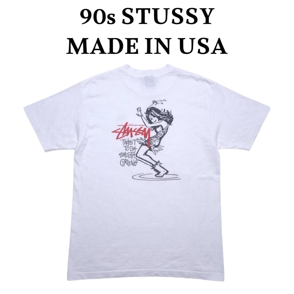 アイドル Stussy Laura Tee White L Stussy Laura Tee Mens Size Large | eBay