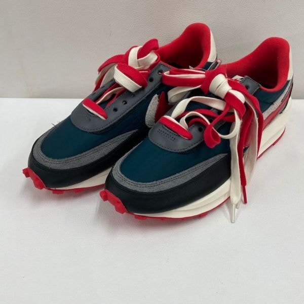 アンダーカバー × サカイ ナイキ LDワッフル "ミッドナイト スプルース/ペール アイボリー-ダーク グレー-ユニバーシティ レッド"