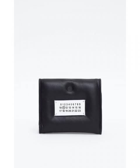 メゾンマルジェラ Maison Margiela グラムスラム 三つ折り財布 スリーフォールドウォレット ブラック 黒