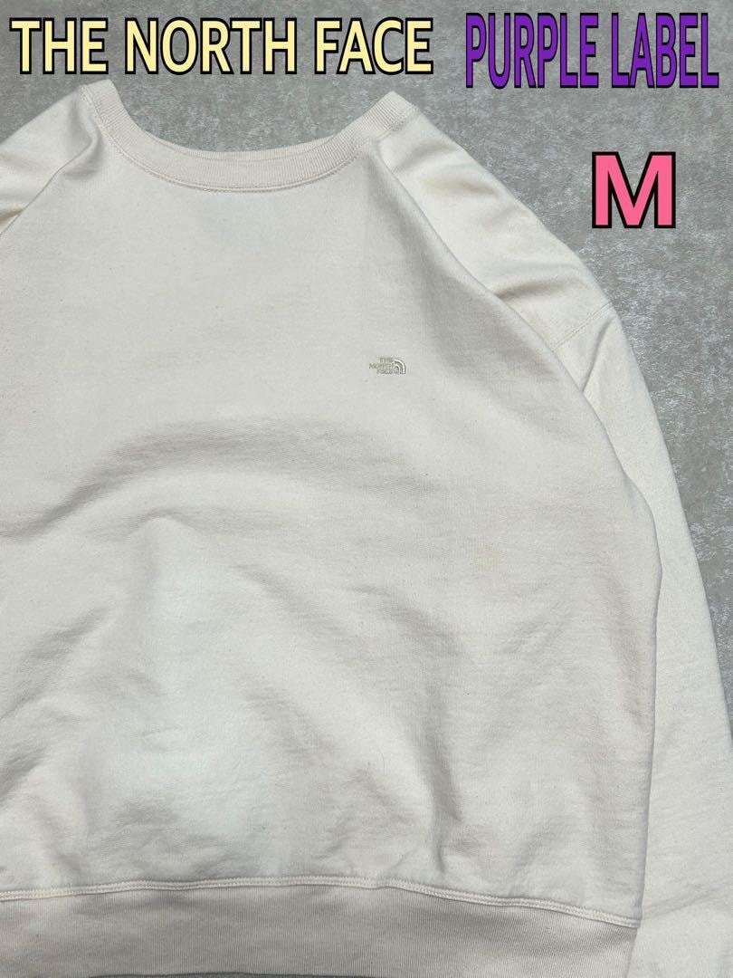 THE NORTH FACE マウンテン クルーネックスウェット M PURPLE LABEL NT6303N 10oz レディース