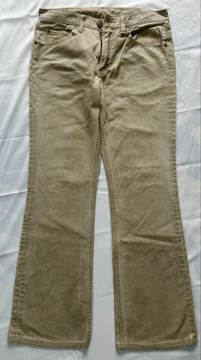 リーバイス517 32-33 Levi コーデュロイ ブーツカット ベージュ