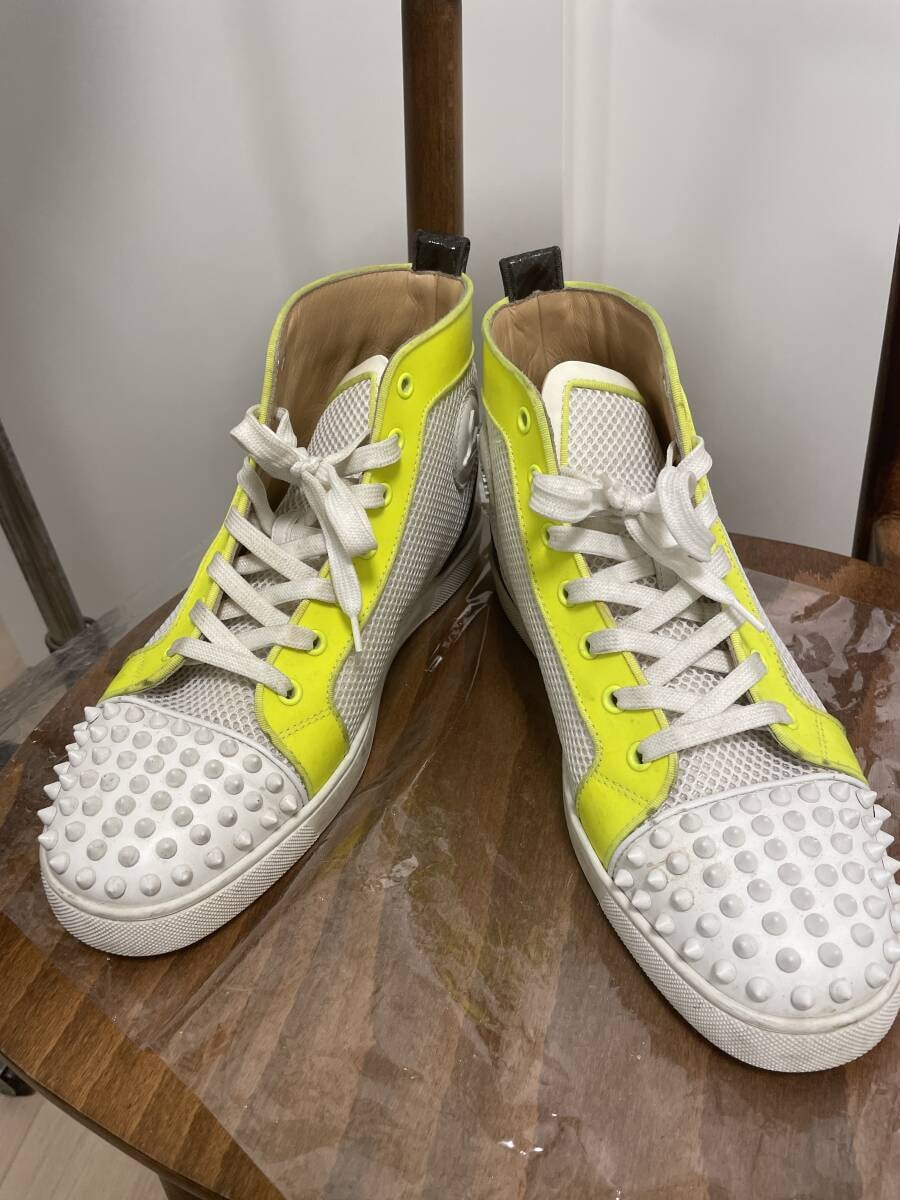 激レア！ルブタン Christian Louboutin クリスチャンルブタン ハイカット　スニーカー