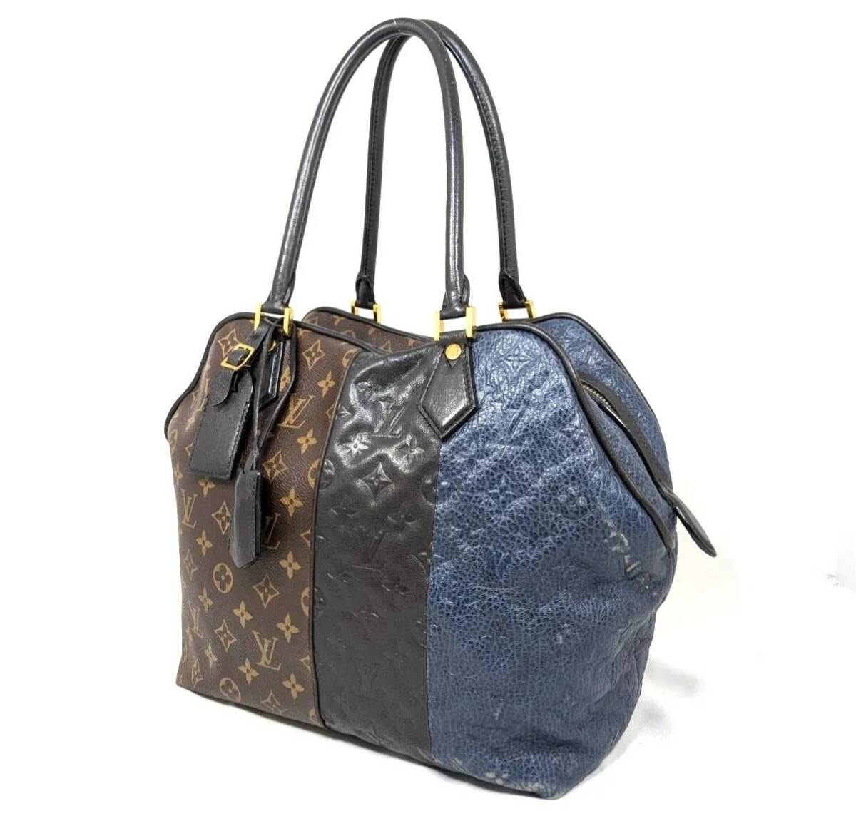 LOUIS VUITTON ショルダーバッグ ブロックストート モノグラム M40504 バッグ ヴィンテージ レディース メンズ 廃盤 希少