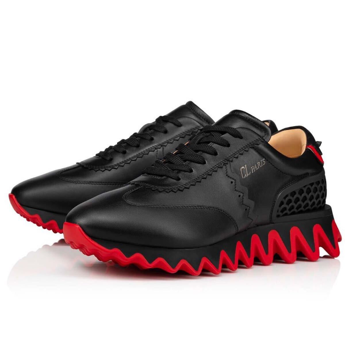 中古美品◆４１◆２６ＣＭ◆クリスチャンルブタンLoubisharkルビシャーク◆Christian Louboutinクリスチャン・ルブタン◆スニーカー