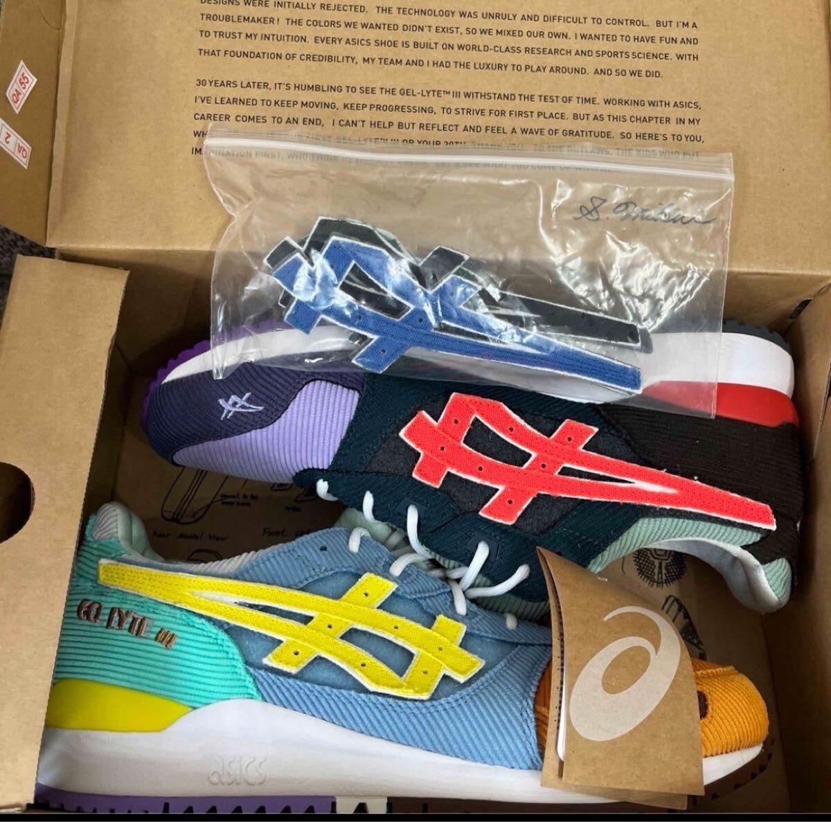 アシックス Gel-Lyte 3 ×Sean Wotherspoon×atmos ASICS atmos ショーン