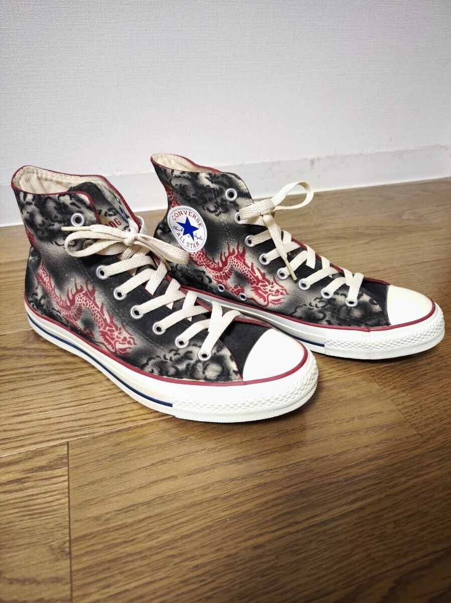 CONVERSE ALL STAR ドラゴン柄 ハイカットスニーカー　27.5cm