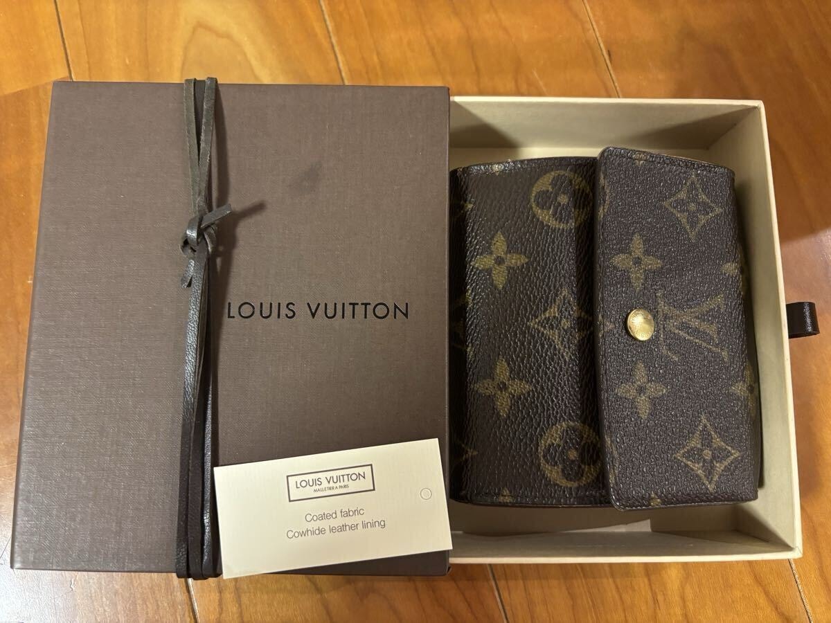 LOUIS VUITTON ルイヴィトン モノグラム 財布　Wホック 男 女