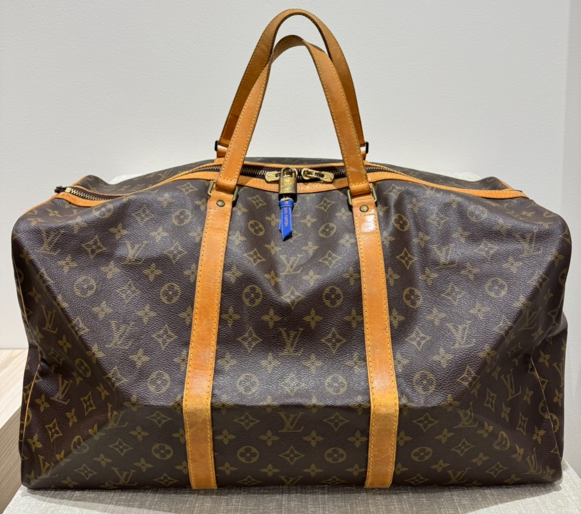 Louis Vuitton ルイヴィトン サックスープル55 M41622 モノグラム TH0908 汚れ・カビ臭あり 正規品