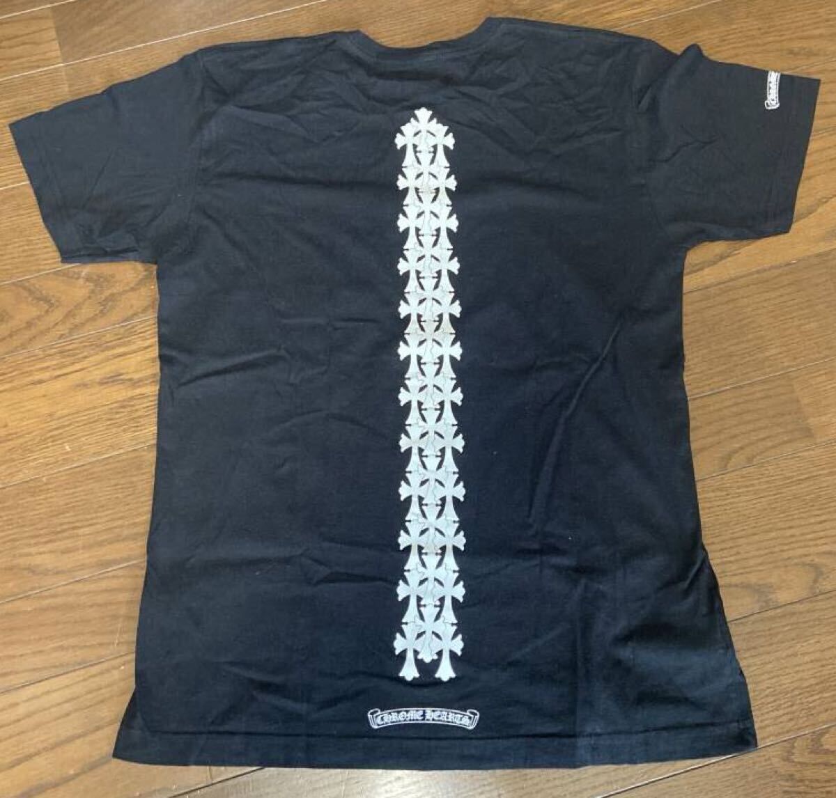 美品　L クロムハーツ　セメタリー クロス　Tシャツ　国内正規品　黒　ブラック　半袖