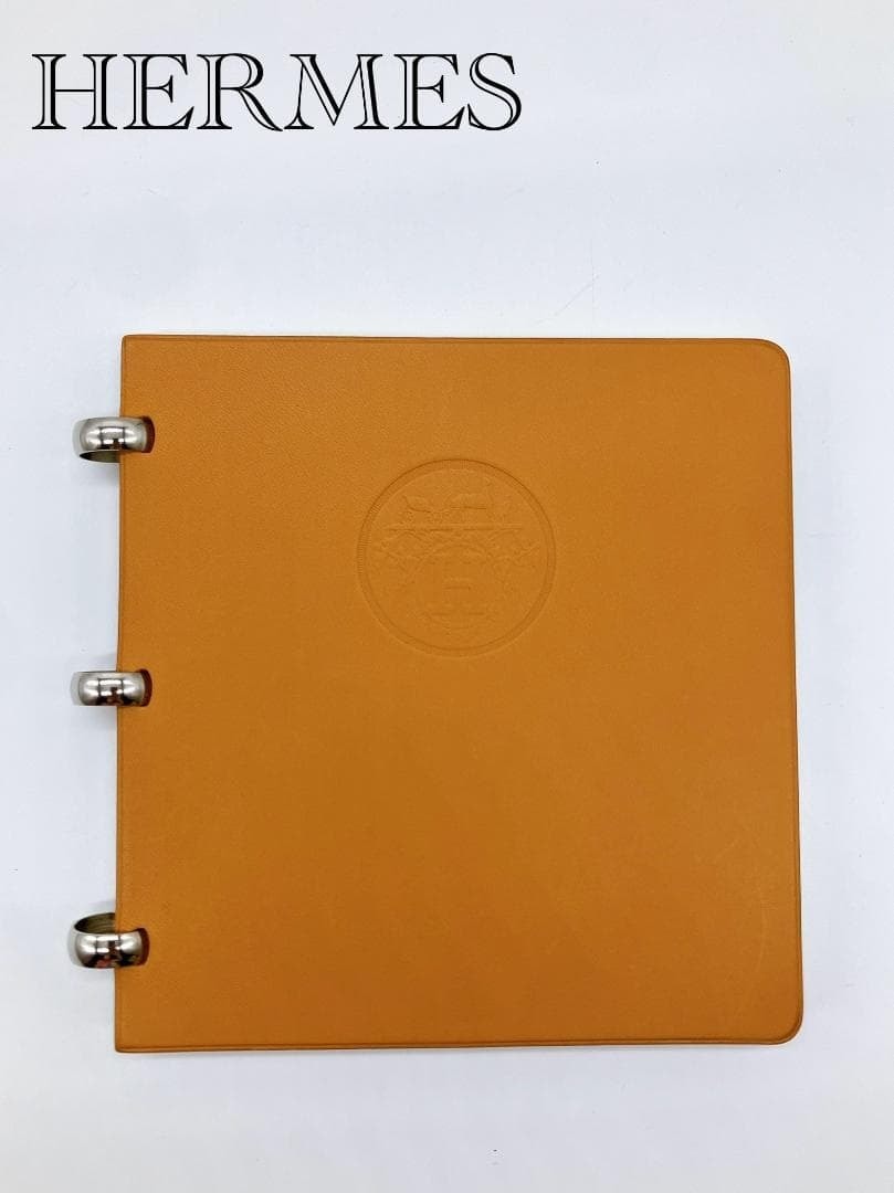 HERMES 手帳 ノート メモ帳 ステーショナリー ライト □K刻印 未使用に近い】HERMES 手帳 ノート メモ帳 ステーショナリー ライト