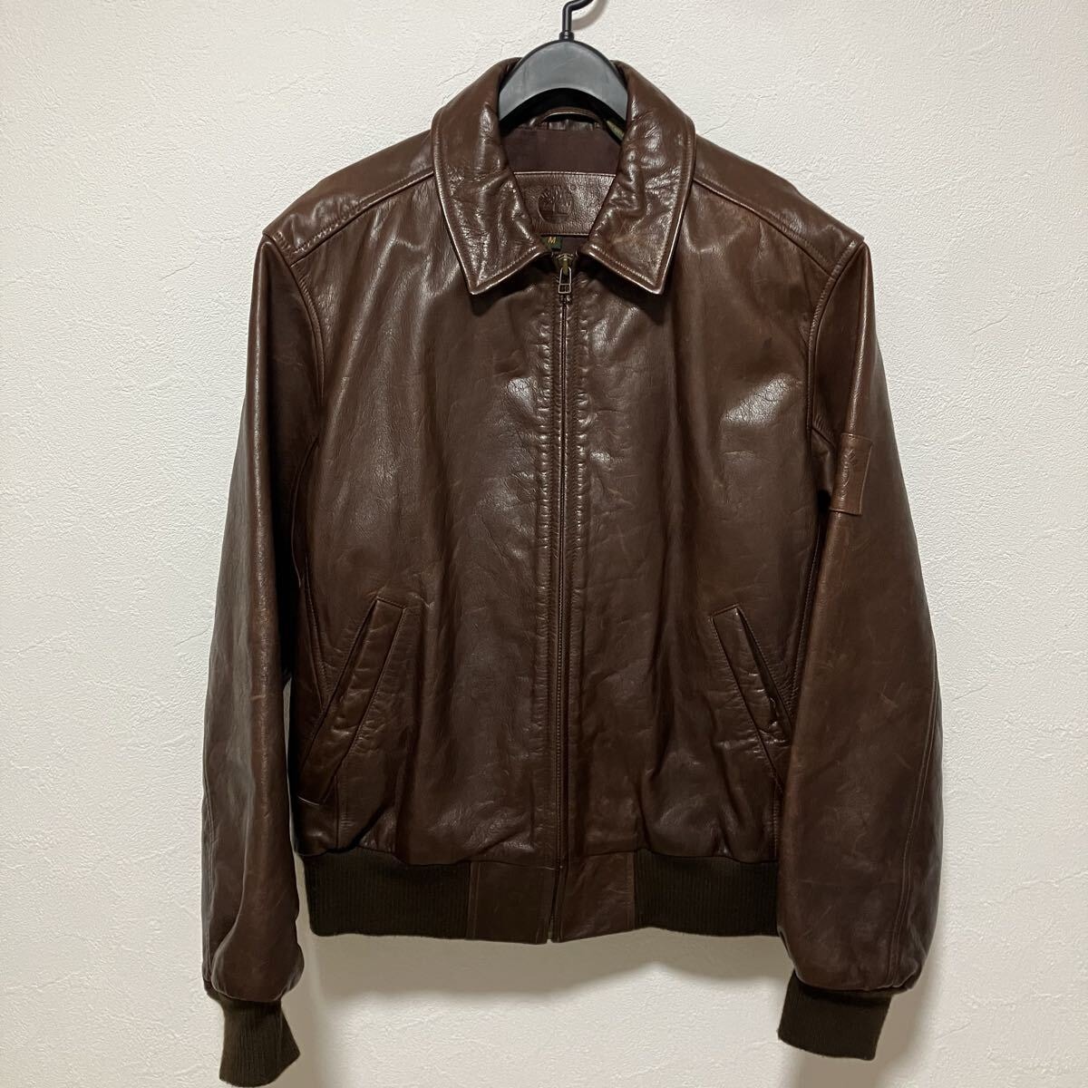 C (やや傷や汚れあり)】Timberland ティンバーランド 本革レザー