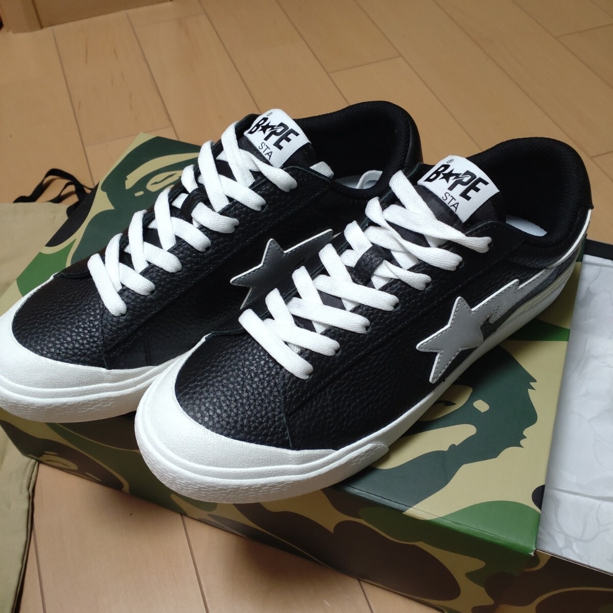 A BATHING APE MAD STA Black　27.5cm