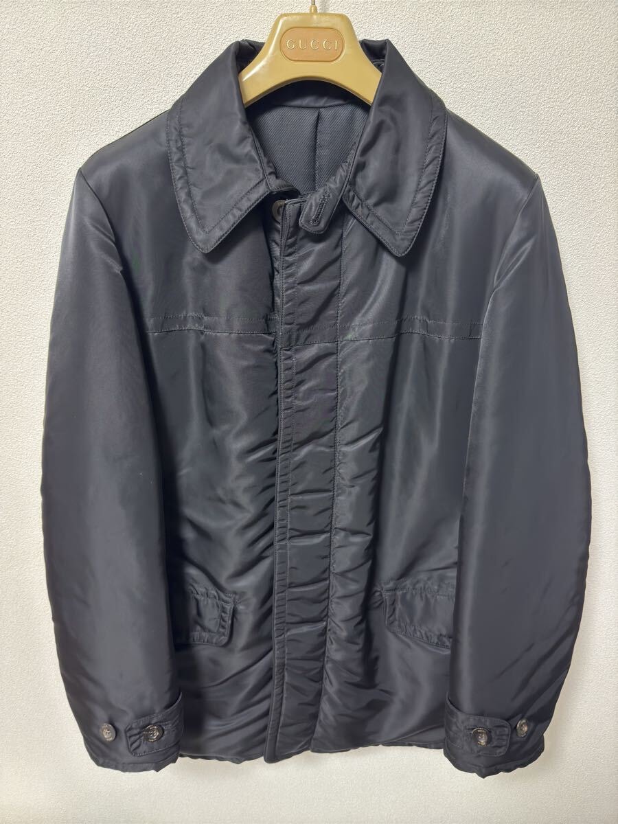 未使用に近い】極美品 GUCCI ステンカラーコート グッチ ダウン