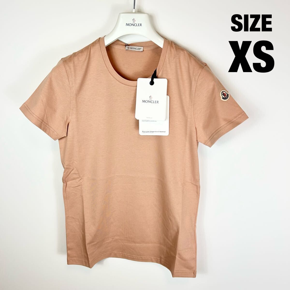 新品 100%本物 MONCLER ロゴ Tシャツ モンクレール