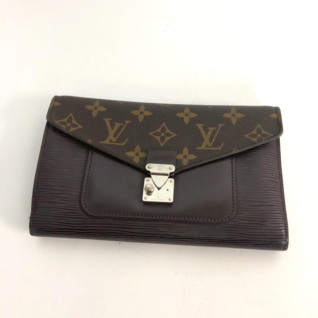 LOUIS VUITTON ルイヴィトン ポルトフォイユ・マリーローズ 長財布 エピ × モノグラム フラップ ロングウォレット 2色 コンビ M60469