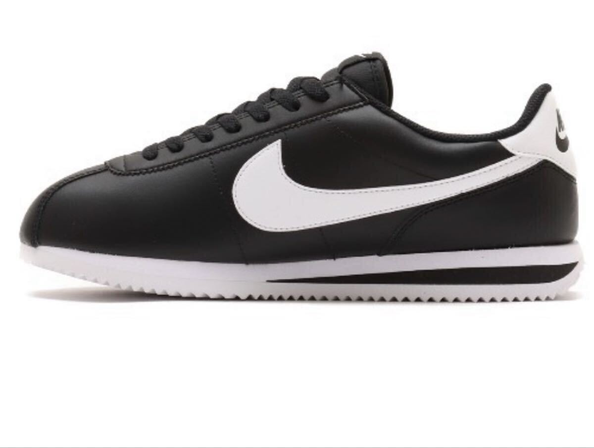 ナイキ コルテッツ レザー MENS 26.5㎝ 新品 ブラック/ホワイト SNK1680