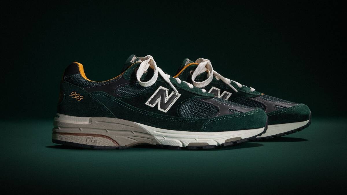 New Balance 993 エメ レオン AIME グリーン ニューバランス 国内2月11日発売予定】エメ レオン ドレ × ニューバランス 993