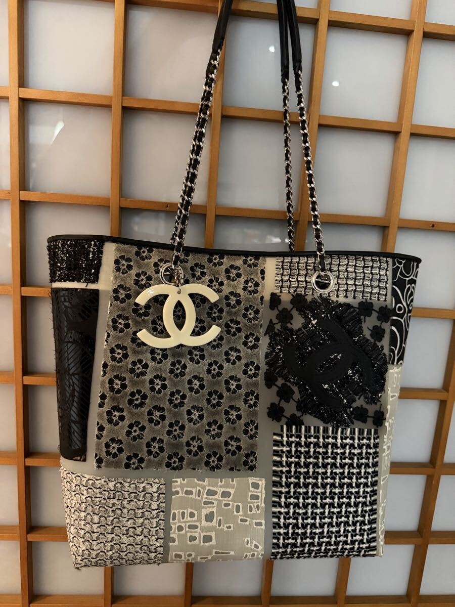 CHANELシャネル ココマーク トートバッグ