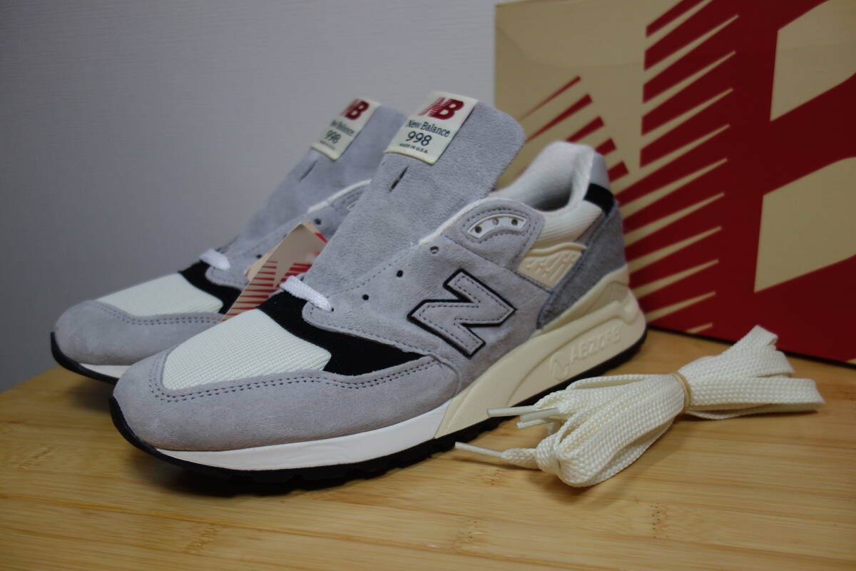 定価4万円 未使用 New Balance U998 GB 27cm USA 576 990 991 992 993 996 997 998 1300 1400 1500 UK NV GY GR v1 v2 v3 v4 v5 v6 限定