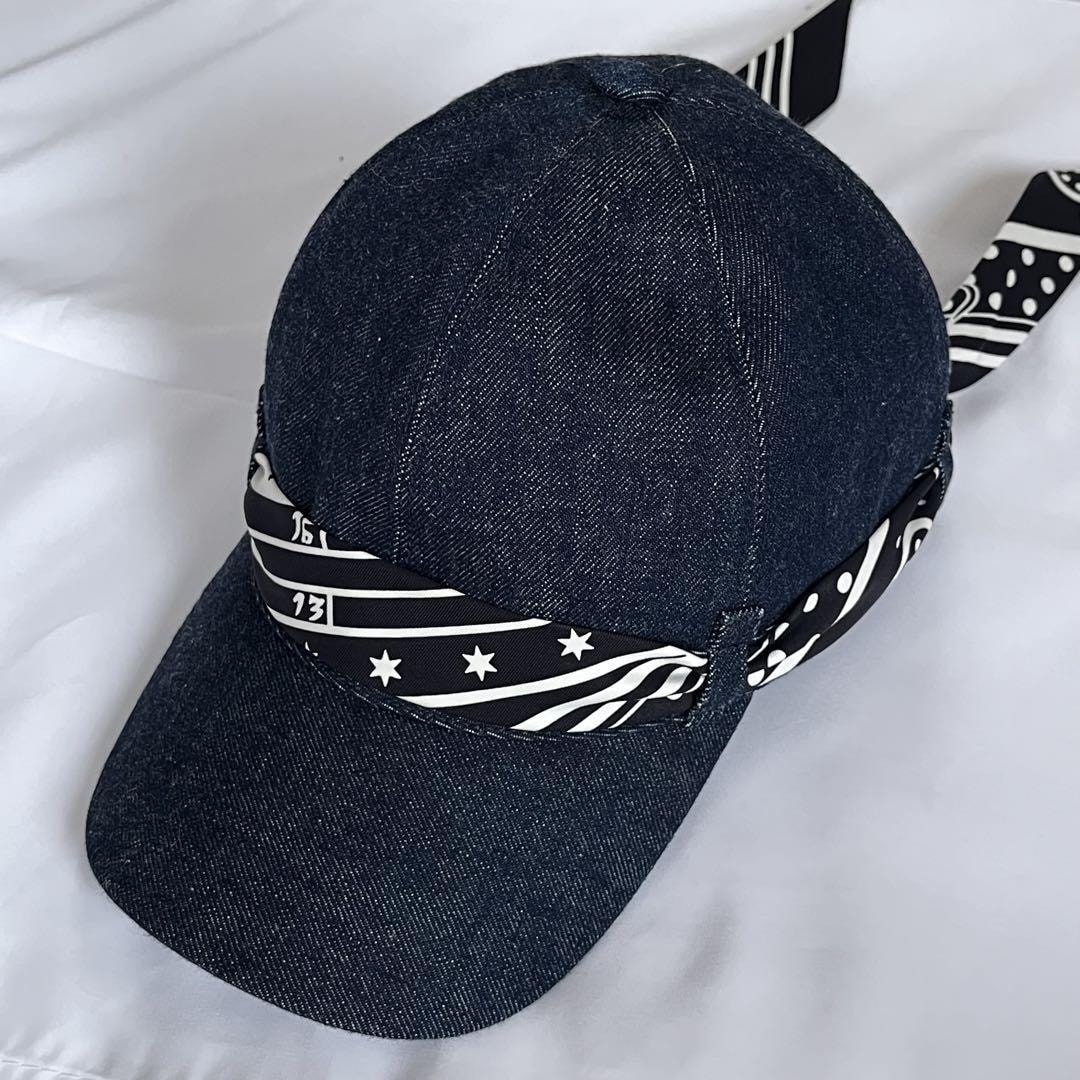 【美品】HERMES エルメス キャップ キャスケット オルタンス 57