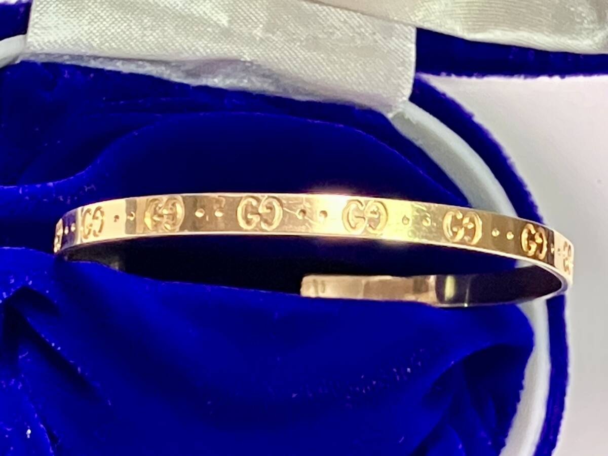 グッチ バングル ジュエリー 750 10g