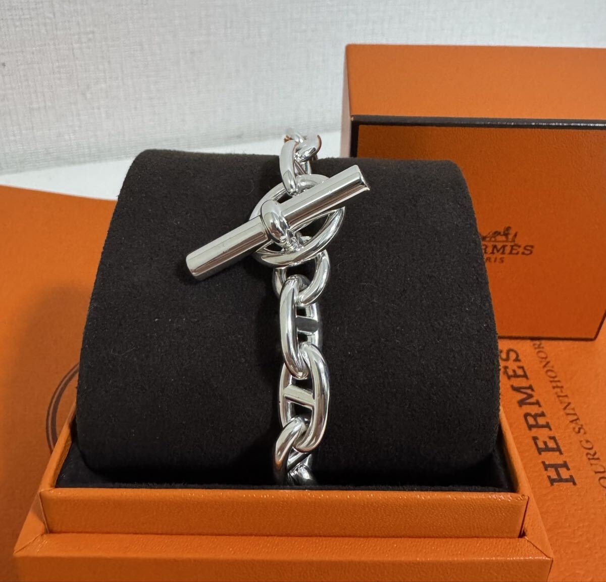 A+ (新品・未使用(ワケあり))】エルメス シェーヌダンクル MM15コマ