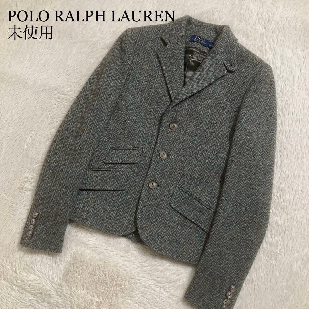 未使用 POLO RALPH LAUREN ポロラルフローレン テーラードジャケット ウール ツイード ヘリンボーン