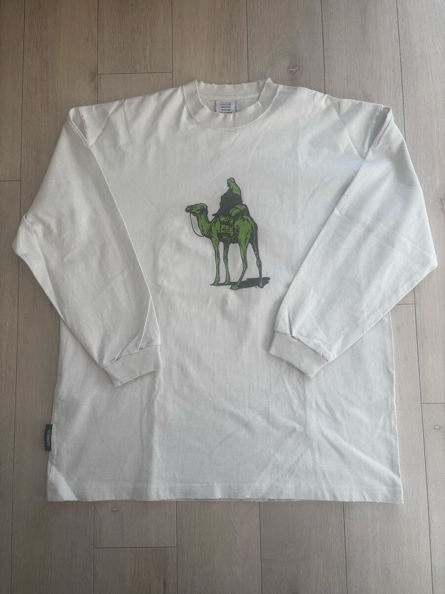 VETEMENTS ヴェトモン　20ss Tシャツ ホワイト ロンT デムナ期　s