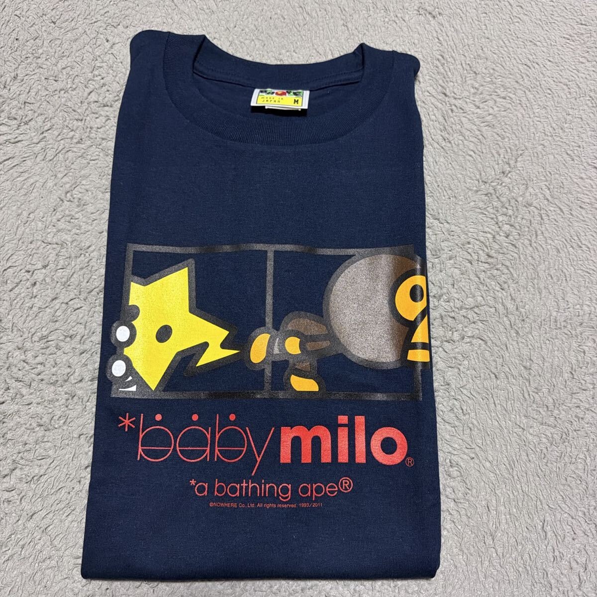 A BATHING APE Ginza Baby Milo x Hello Kitty Tee 