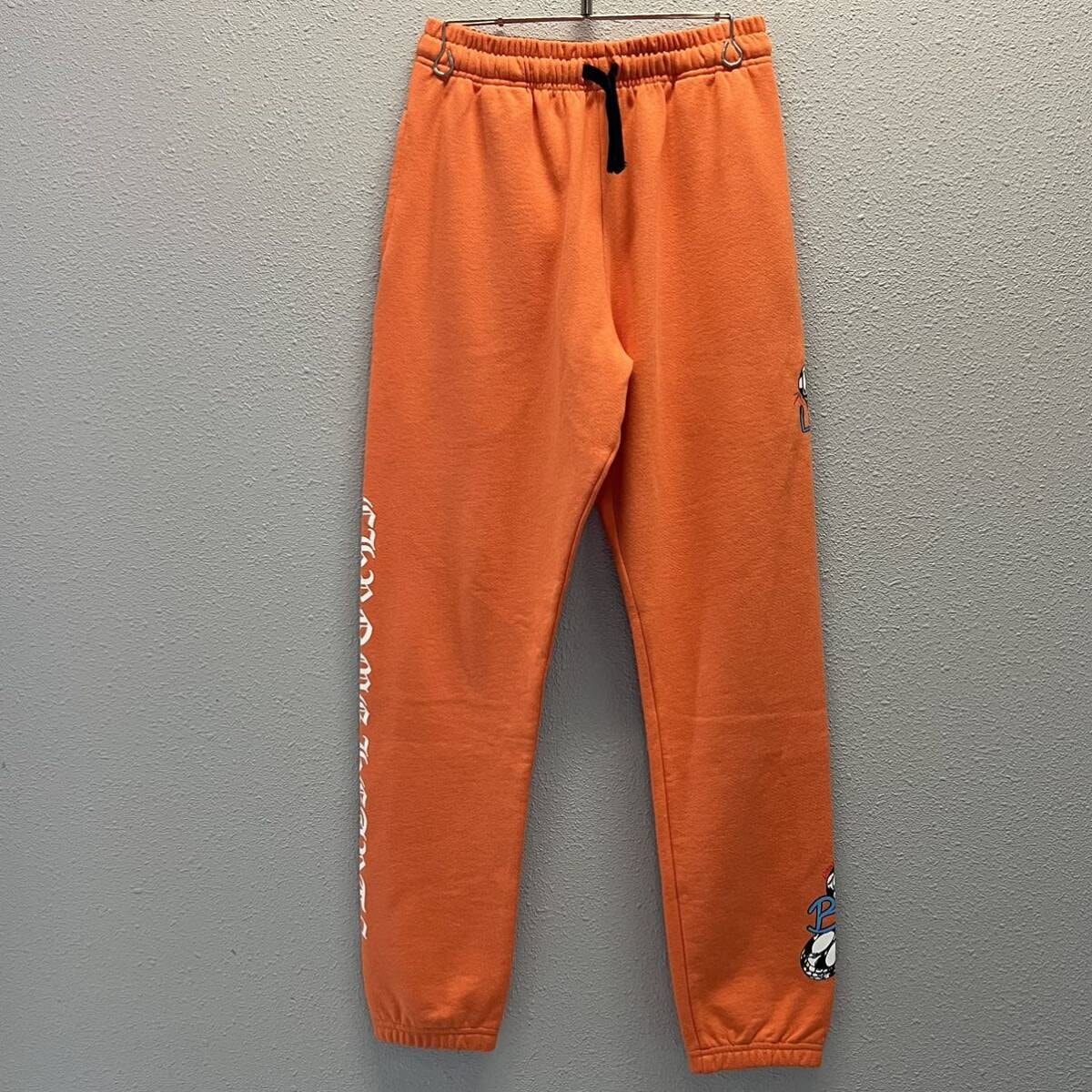 新品 クロムハーツ スウェットパンツ L オレンジ CHROME HEARTS/MATTY BOY