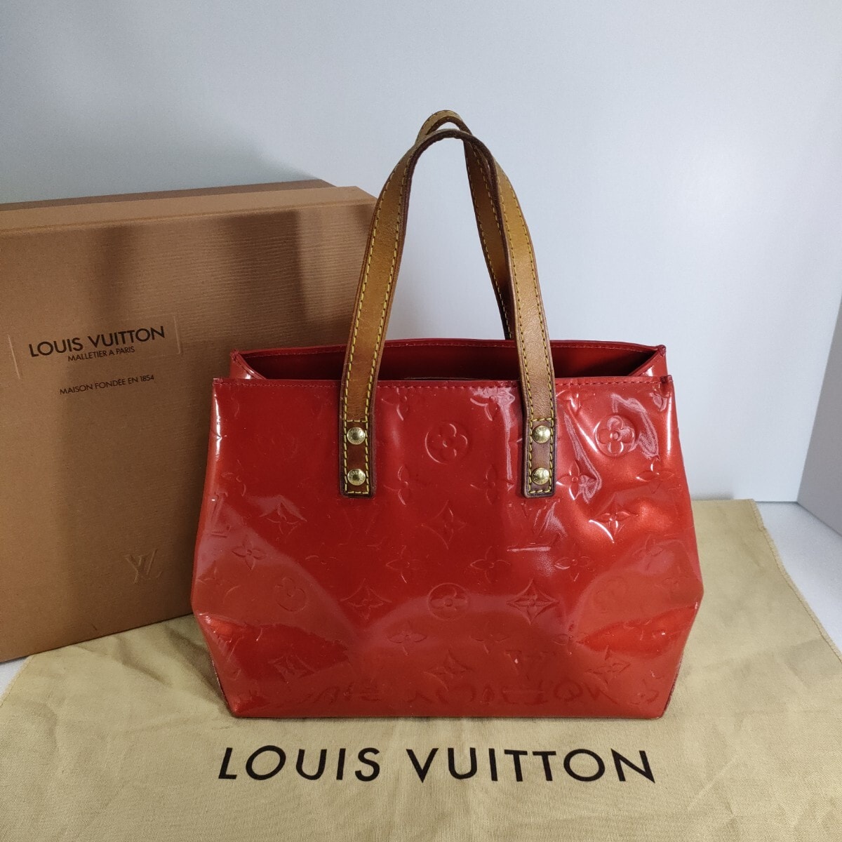 LOUIS VUITTON ルイヴィトン ヴェルニ リード バッグ ハンドバッグ