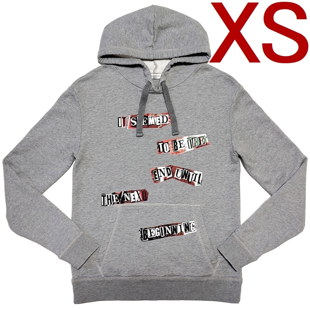 XS ★ ヴァレンティノ ★ ジェイミー・リード ★ パーカー ★ VALENTINO Jamie Reid Hoodie NVOMF07Q3TV Hoody スウェットGARAVANIスエット