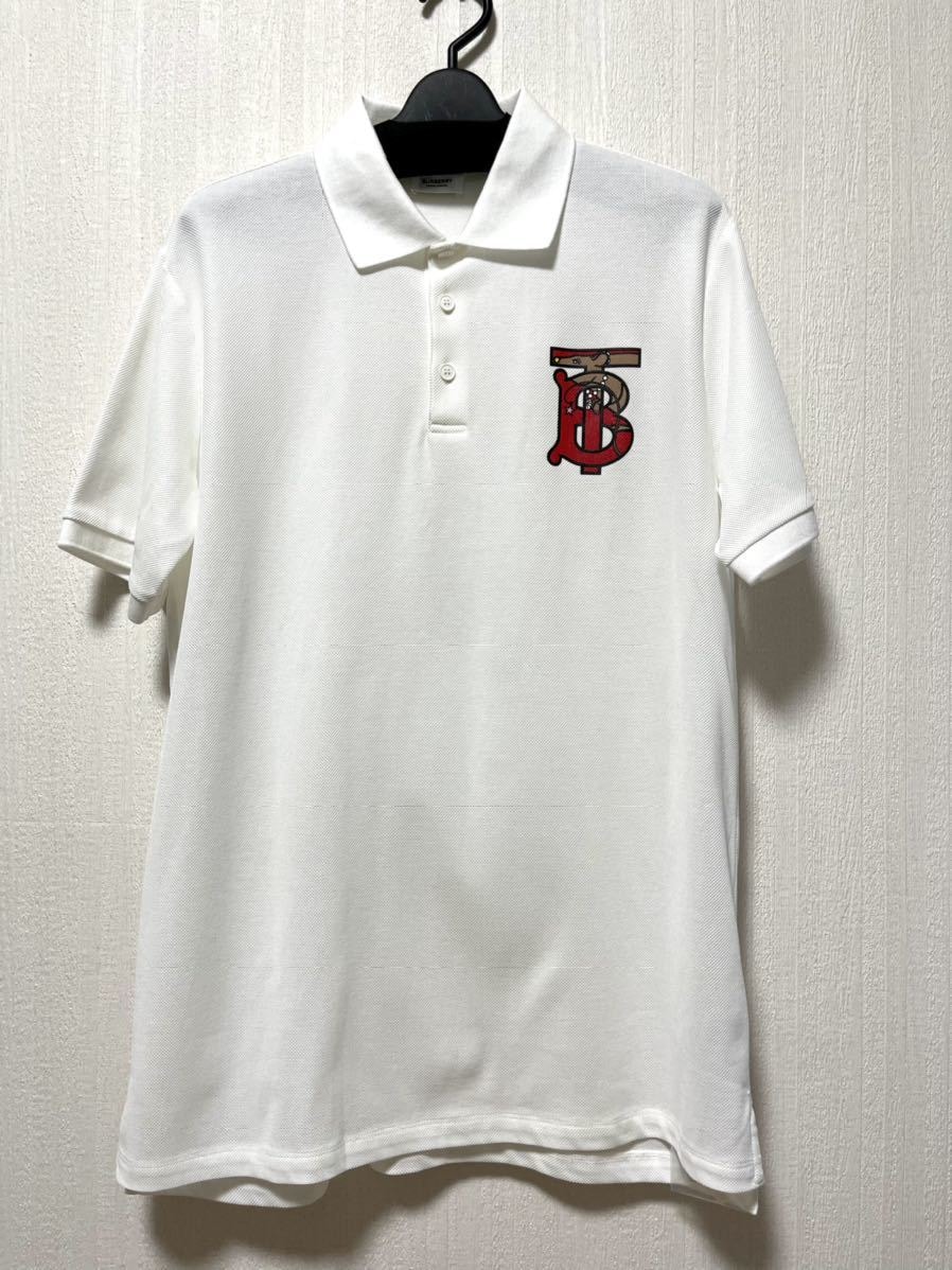 新品・未使用(ワケあり)】BURBERRY バーバリー ロゴプリントポロシャツ