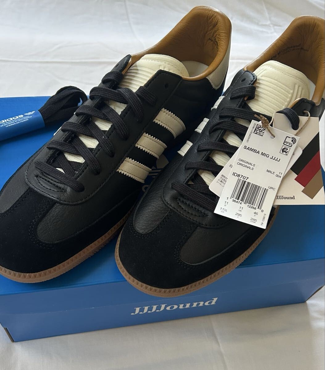 新品未使用　jjjjound adidas SAMBA ジョウンド　アディダス　サンバ　29.5cm ドイツ製　comoli ヴィンテージ　ennoy エンノイ　supreme 