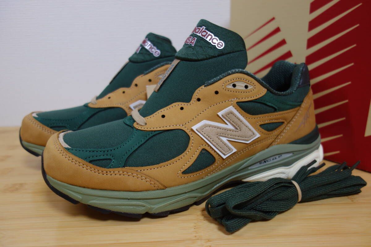 新古品】定価3.8万円 未使用 New Balance M990 WG3 27.5cm USA 白 576 